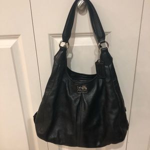 Black Leather Coach Purse